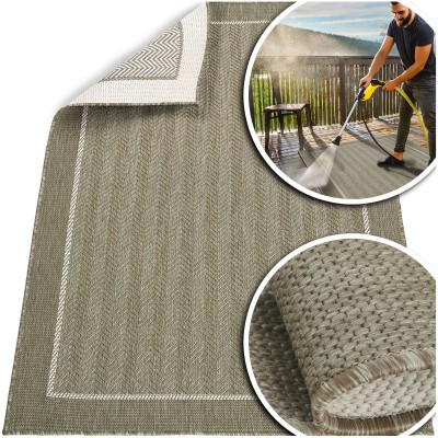 DYWAN ZEWNĘTRZNY NA TARAS DYWAN NA BALKON DYWAN DO KUCHNI - Lana (205648 10610 Linen), 140x200 cm