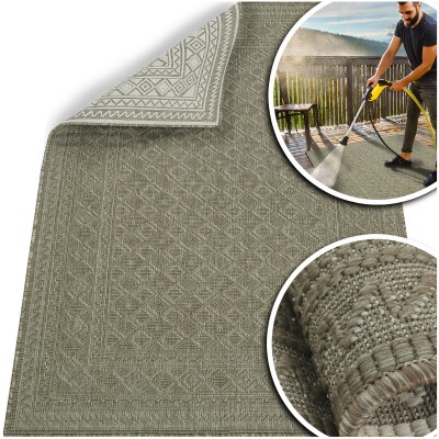 DYWAN ZEWNĘTRZNY NA TARAS DYWAN NA BALKON DYWAN DO KUCHNI - Lana (205741 10610 Linen), 200x290 cm