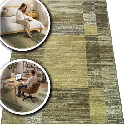 BRĄZOWY DYWAN DO SALONU VENEZIA - KREMOWY DYWAN DO PRZEDPOKOJU (704626 97911), 235x320 cm