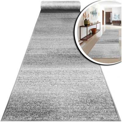 BEŻOWY CHODNIK na wymiar do przedpokoju CHODNIKI Z METRA OBSZYTY (Adventure 17354-18411), 200cm