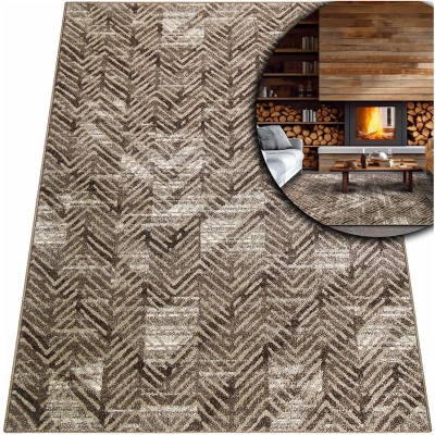 GRUBY DYWAN DO SALONU - NOWOWCZESNY DYWAN DO POKOJU - Adventure (49291-15044), 120x170 cm